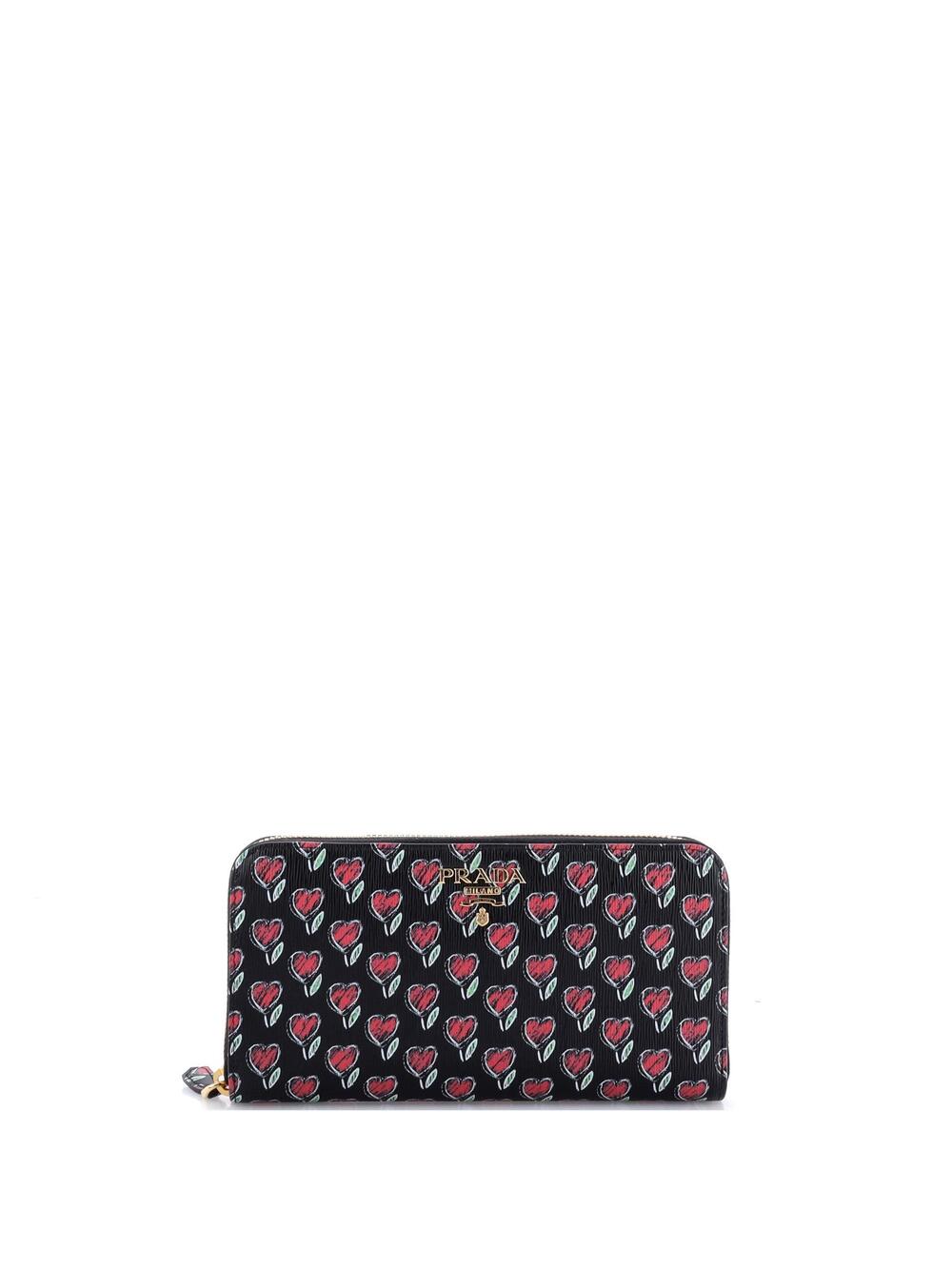 Prada Zip Around Wallet Printed #349413P58B